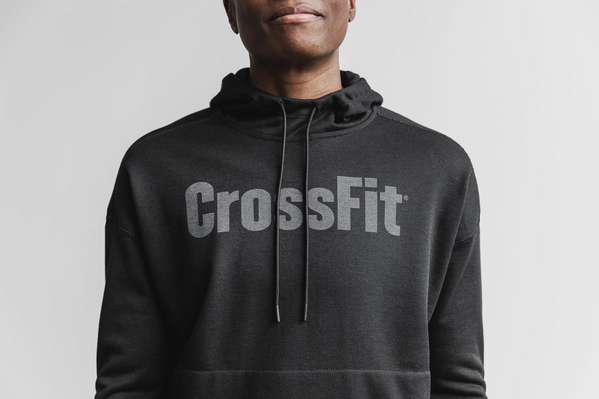 Nobull Crossfit® Women's Hoodie Black | Australia (UX0831)